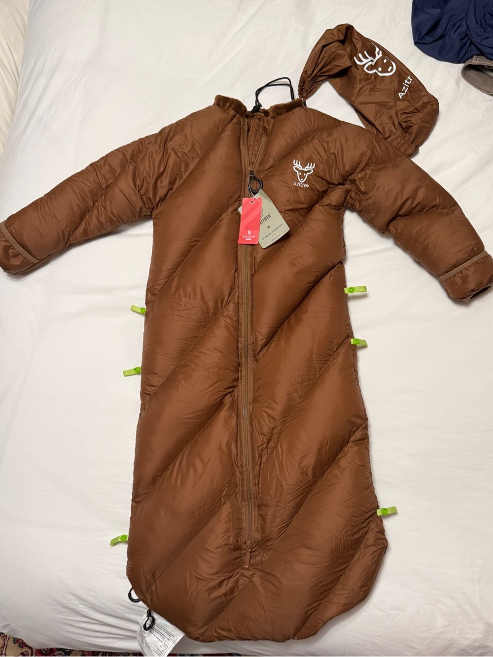 Azitrek toddler/ kids walkable sleeping bag